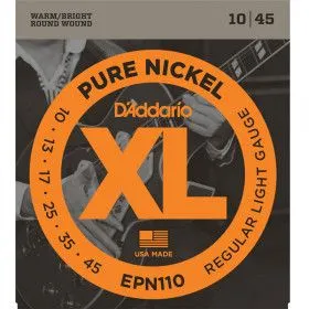 Набор струн для 6-струнной электрогитары D`ADDARIO EPN110 XL