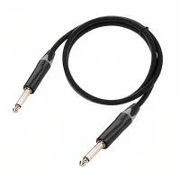 SHNOOR IC124-JMJM-B-3m Шнур инструментальный JACK 1/4" (прямой) ⇔ JACK 1/4" (прямой), 3 метра