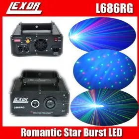 LEXOR L686RG 150mW Romantic Star Burst LED LEXOR L686RG 150mW Romantic Star Burst LED