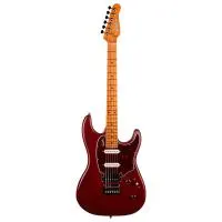 Godin Session HT Aztek Red MN Электрогитара Stratocaster, 6 струн, HSS, цвет бордовый