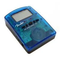 FENDER MT1000-BL Тюнер-метроном гитарный, цвет синий полупрозрачный