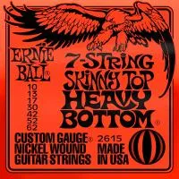 Ernie Ball 2615 Набор струн для 7-струнной электрогитары, размер 10-62