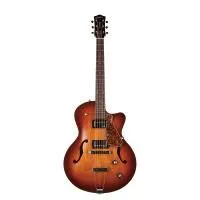 Godin 5th Avenue CW Kingpin II HB Cognac Burst Электрогитара полуакустическая, 6 струн, HH, санбёрст