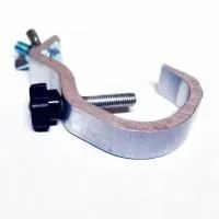 IMLIGHT H25-HOOK-35\61 Струбцина алюминиевая 25мм с винтовым фиксатором, для трубы d35–61 IMLIGHT H25-HOOK-35\61 Струбцина алюминиевая 25мм с винтовым фиксатором, для трубы d35–61