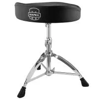 Mapex T675A Стул для барабанщика, мото-седло 14"x4", винил