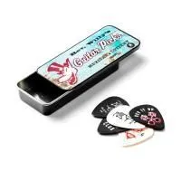 Dunlop RWT02M Набор из 6 медиаторов Rev Willy, средняя толщина, в металлическом боксе