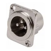 FORCE CFA-061 Разъем панельный (гнездо) XLR (male), 3-pole