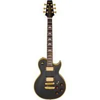 ARIA PE-F80 BKTP Электрогитара 6 струн, корпус Les Paul, цвет черный