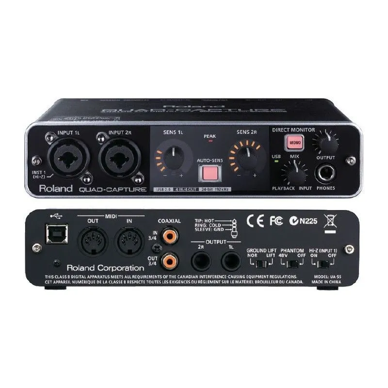 Roland UA-55 Quad-Capture Внешняя звуковая карта USB