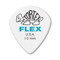 Dunlop 466P1.0 Tortex Flex Jazz III XL Медиатор, толщина 1.0мм (цена за 1шт., в упаковке 12шт.)