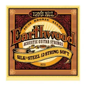 Набор струн для 12-струнной акустической гитары Ernie Ball 2051