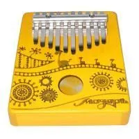 Мозеръ KMKr-2-YW-NEW Escudo Калимба, резонаторная, 10 язычков, трапеция, желтая