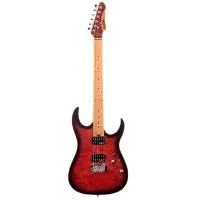 Aion H-30 RBS Электрогитара Superstrat, 6 струн, цвет red burst