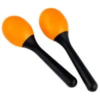 MEINL NINO569OR Маракасы пластиковые, оранжевые