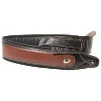 SOLDIER STP-GL-061 02 Ремень для гитары натуральная кожа + подплечник. Коричневый