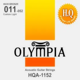 Olympia HQA1152 Струны для акустической гитары, 80/20 Bronze, 11-52