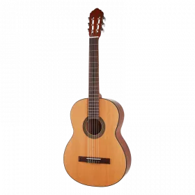 Cort AC100-SG Гитара классическая, размер 4/4, цвет натуральный, глянцевый лак