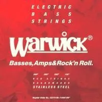 Warwick 42210ML4 Комплект струн для 4-струнной бас-гитары Red Label, размер 40-100, сталь