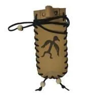 Хакасские варганчики ML-85-90 Чехол для варгана, кожа