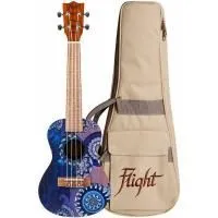 Flight AUC33 Stardust Укулеле концерт, серия Art, с чехлом
