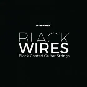 Pyramid 441/443 набор струн для электрогитары Black Wires .010-.048