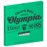 Olympia PF-B4095 Набор струн для 4-струнной бас-гитары Nickel Wound, размер 40-95