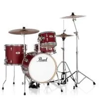 Pearl MT564/C-D747 Ударная установка из 4-х барабанов, стойки в комплекте, цвет Matte Red 