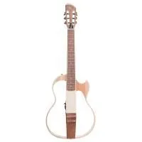 MIG Guitars SG4SAD23 Гитара классическая Silent SG4 с подключением, сапеле, тонировка темный орех