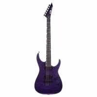 ESP LTD MH-1000 NT QM STP Электрогитара, 6 струн, цвет фиолетовый прозрачный ESP LTD MH-1000 NT QM STP Электрогитара, 6 струн, цвет фиолетовый прозрачный