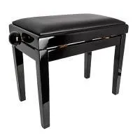 Rin HY-PJ018A-GLOSS-BLACK Банкетка, черный/черный, кожзам