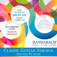Hannabach 600HT-G3C Набор струн для классической гитары, сильное натяжение Hannabach 600HT-G3C Набор струн для классической гитары, сильное натяжение