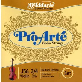 Набор струн для скрипки D`ADDARIO J56 3/4M