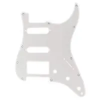 Donlis ST-SSH-WH Пикгард пластиковый 3-слойный для электрогитары Stratocaster" цвет белый