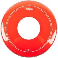 WILLIAMS RDT2-7MIL-22 Двухслойный пластик 22", красный прозрачный с белой точкой