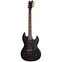 SCHECTER DEMON S-II ABSN Электрогитара, 6 струн, цвет состаренный черный