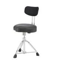 Pearl D-3500BR Стул для барабанщика, широкое сиденье, спинка