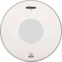 WILLIAMS DSWC1D-10MIL-14k Однослойный пластик 14", с напылением, белый, с точкой (Bottom Dot)