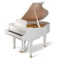 Kawai GL-30 WH/P Рояль кабинетный с банкеткой, длина 166см, белый полированный