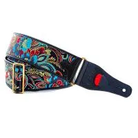 RightOn Straps Talisman Beppu II Teal Ремень для гитары, текстиль/синтетика