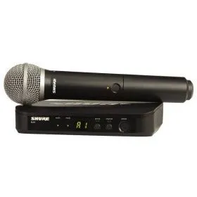 SHURE BLX24E/PG58 M17 радиосистема UHF, 1 ручной микрофон SHURE BLX24E/PG58 M17 радиосистема UHF, 1 ручной микрофон
