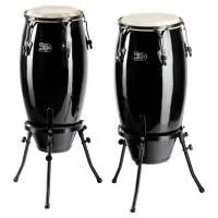 DADI CFC-1-BK Конги в наборе из 2 штук, диаметр 10"+11", высота 76 см, чёрные