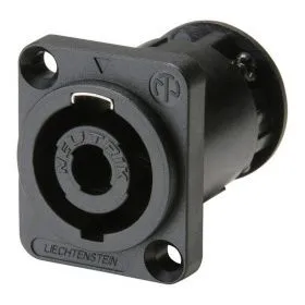 NEUTRIK NL4МР-ST Разъём панельный SpeakON, 4-pole