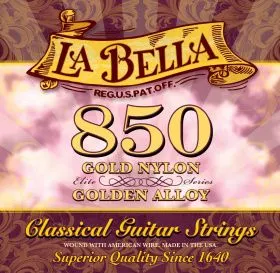 Набор струн для 6-струнной классической гитары La Bella 850