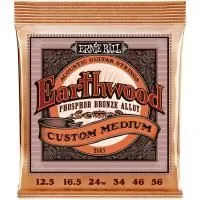 Ernie Ball 2143 Набор струн для 6-струнной акустической гитары, размер 12.5-56