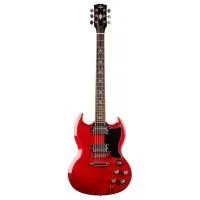 Prodipe JMFGS300WRNC Электрогитара, 6 струн, HH, красная