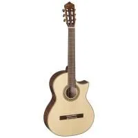 LA MANCHA Opalo SX-FEN Гитара классическая со звукоснимателем, цвет натуральный глянцевый
