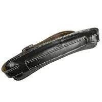 SOLDIER STP-GL-019 1  Ремень для гитары натуральная кожа + подплечник, чёрный