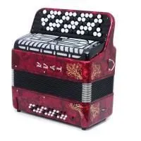 Баян БН-46 (Б-46) «ТУЛА» 3-рядный, 2-голосный, 77/46х37-II