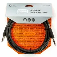 Dunlop DCIX10 MXR Шнур инструментальный JACK 1/4"(прямой) ⇔ JACK 1/4"(прямой), 3 метра, чёрный