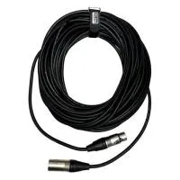 XLine Cables RMIC XLRM-XLRF 20 Шнур микрофонный XLR (F) ⇔ XLR (M), 20 метров, чёрный